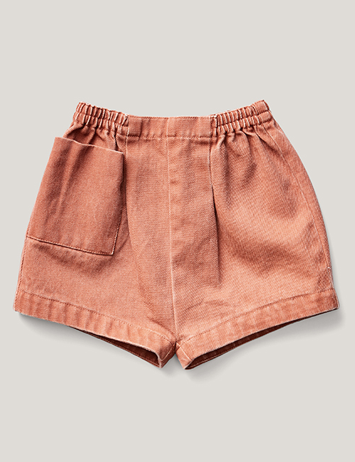 [SOOR PLOOM] Trude Shorts, Denim, Sequoia