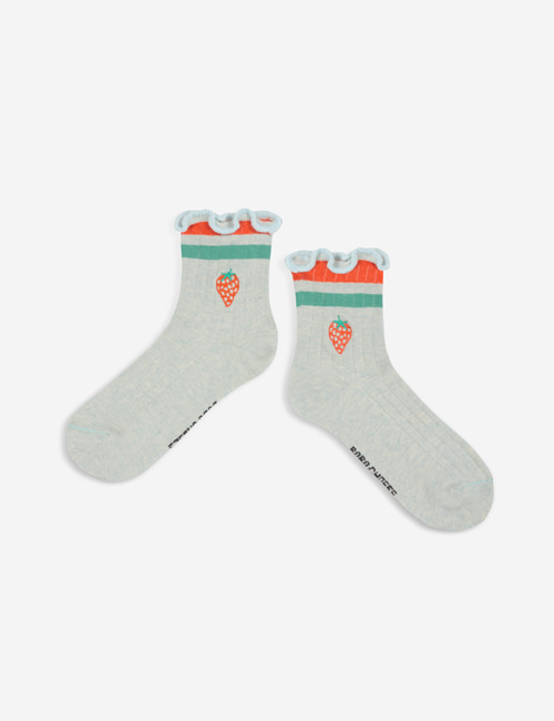 [BOBO CHOSES] Strawberry short socks [35-37]